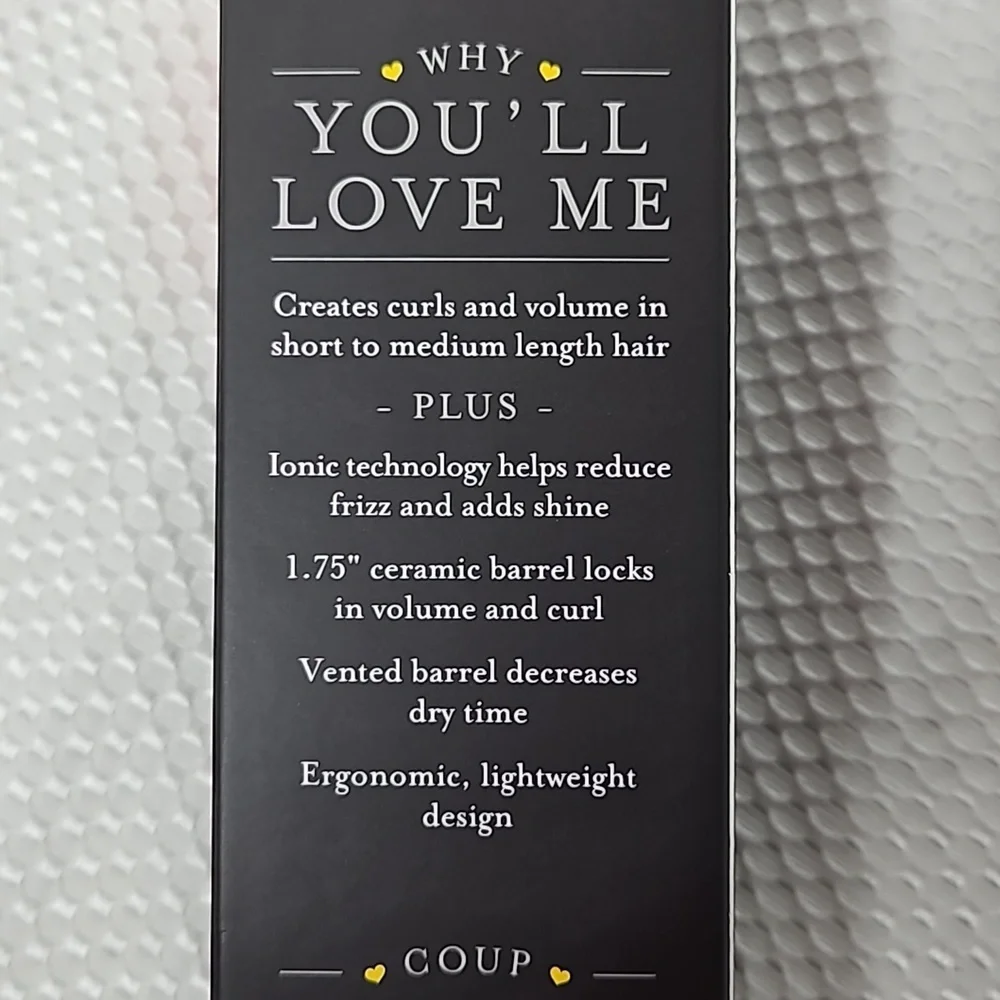 DRY BAR HALF PINT CERAMIC BRUSH